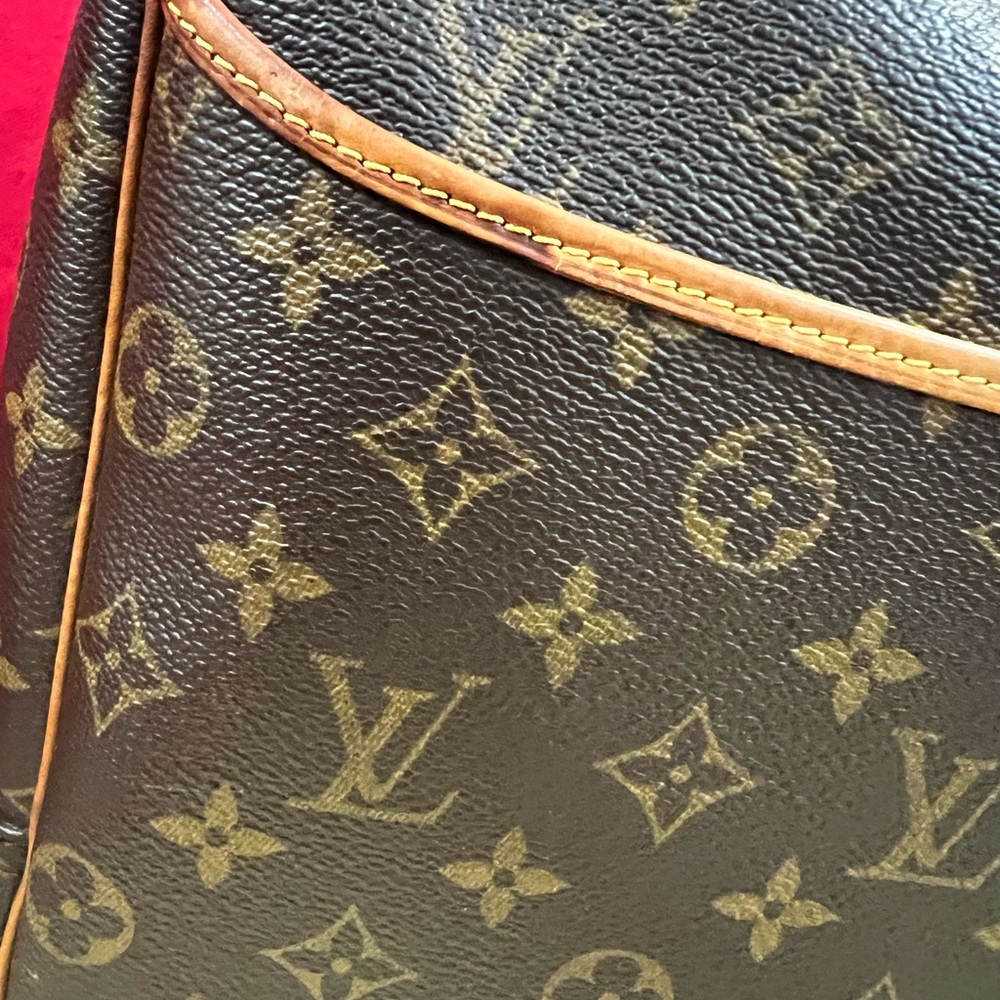 🎉 24 Hour Sale 💯Authentic LOuis Vuitton Monogram Deauville + Free 🎁 - Picture 11 of 16